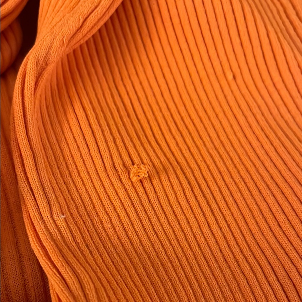 Staud Two-Tone Ribbed Dress - Picture 4 of 4